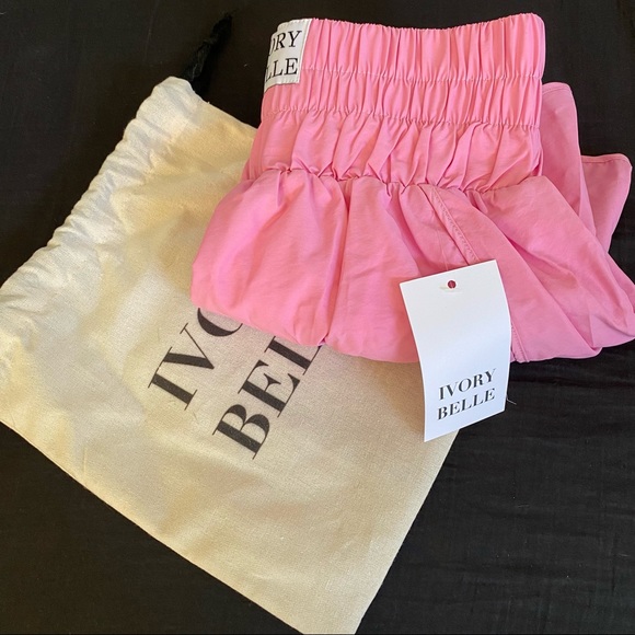 Ivory Belle Bubblegum Pink Everyday Shorts Size M - Picture 6 of 8